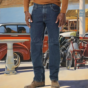 <span class=keywords><strong>Jeans</strong></span> da <span class=keywords><strong>Uomo</strong></span> Comodi Blu Scuro Stile Streetwear Autunnale Casual con <span class=keywords><strong>Elastico</strong></span> <span class=keywords><strong>in</strong></span> <span class=keywords><strong>Vita</strong></span> Personalizzabili alla Moda - Product Image 2