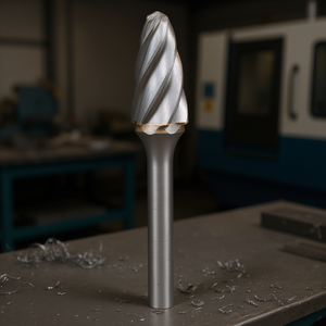 Fresa Rotativa de Punta Esférica Ttake AB8500, Diámetro de 8 mm, Longitud de 65 mm, Corte Z6 - Product Image 3