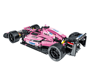 MORK 023009 Bán Chạy 1:10 Mô Hình Xe Công Nghệ F1 VJM10 Màu Hồng Bộ Xếp Hình Quà Tặng Cho Bé Trai 1225 Mảnh Đồ Chơi Xếp Hình - Product Image 4