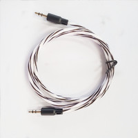 Câble Jack 3.5mm mâle vers mâle AUX Audio stéréo pour écouteurs de téléphone