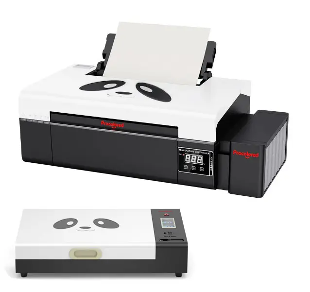 A4 L805 Sticker Pet Film Portable DTF Flatbed Printer Impressora Heat Transfer T Shirt Textile Printing Machine A4 DTF Printer