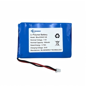 Custom 7.4V 500mAh 333047 Li Polymer Battery Pack for <b>GPS</b> Tracker Medical <b>Device</b> IoT Portable Electronics - Product Image 2