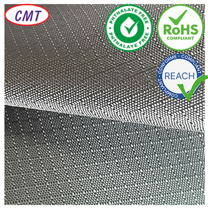 Tissu Oxford en polyester noir 420D à double grille, respectueux de l'environnement, conforme à la réglementation européenne <span class=keywords><strong>REACH</strong></span> (CE) n° <span class=keywords><strong>1907</strong></span>/<span class=keywords><strong>2006</strong></span> sur la teneur en Cd, certifié PASS pour les sacs fourre-tout - Product Image 1