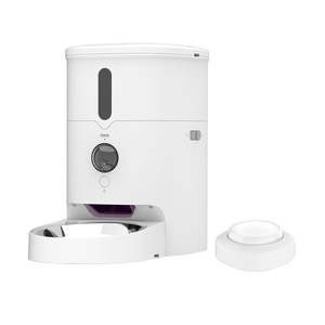 HD Kameralı Akıllı Evcil Hayvan Besleyici Otomatik Zamanlı Mama Dağıtıcı Porsiyon Kontrolü Paslanmaz Çelik Kase Kediler ve Köpekler için - Product Image 4