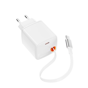 Chúng Tôi <span class=keywords><strong>EU</strong></span> Cắm Có Thể Thu Vào Cáp USB Màu Đen PD 2 Loại C Nhanh Chóng Sạc Di Động <span class=keywords><strong>Adapter</strong></span> 30W Cho Máy Ảnh & Tai Nghe Điện Bộ Sạc - Product Image 3