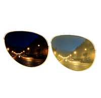 Lunettes de vision nocturne, lunettes de conduite unisexes, lunettes de soleil polarisées, anti-éblouissement, UV400