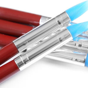 Brosses artisanales les plus populaires bricolage Silicone stylo céramique adhésif Silicone stylo doux poterie faisant outil Trace retouche brosse - Product Image 4