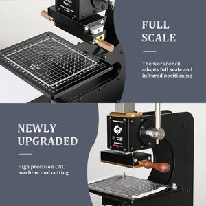 Stamping Foil Leather Handheld Low Price Embosser Heat Press Bronzing Logo <strong>Card</strong> Small Pu Manual Steel <strong>Embossing</strong> <strong>Machine</strong> - Product Image 4