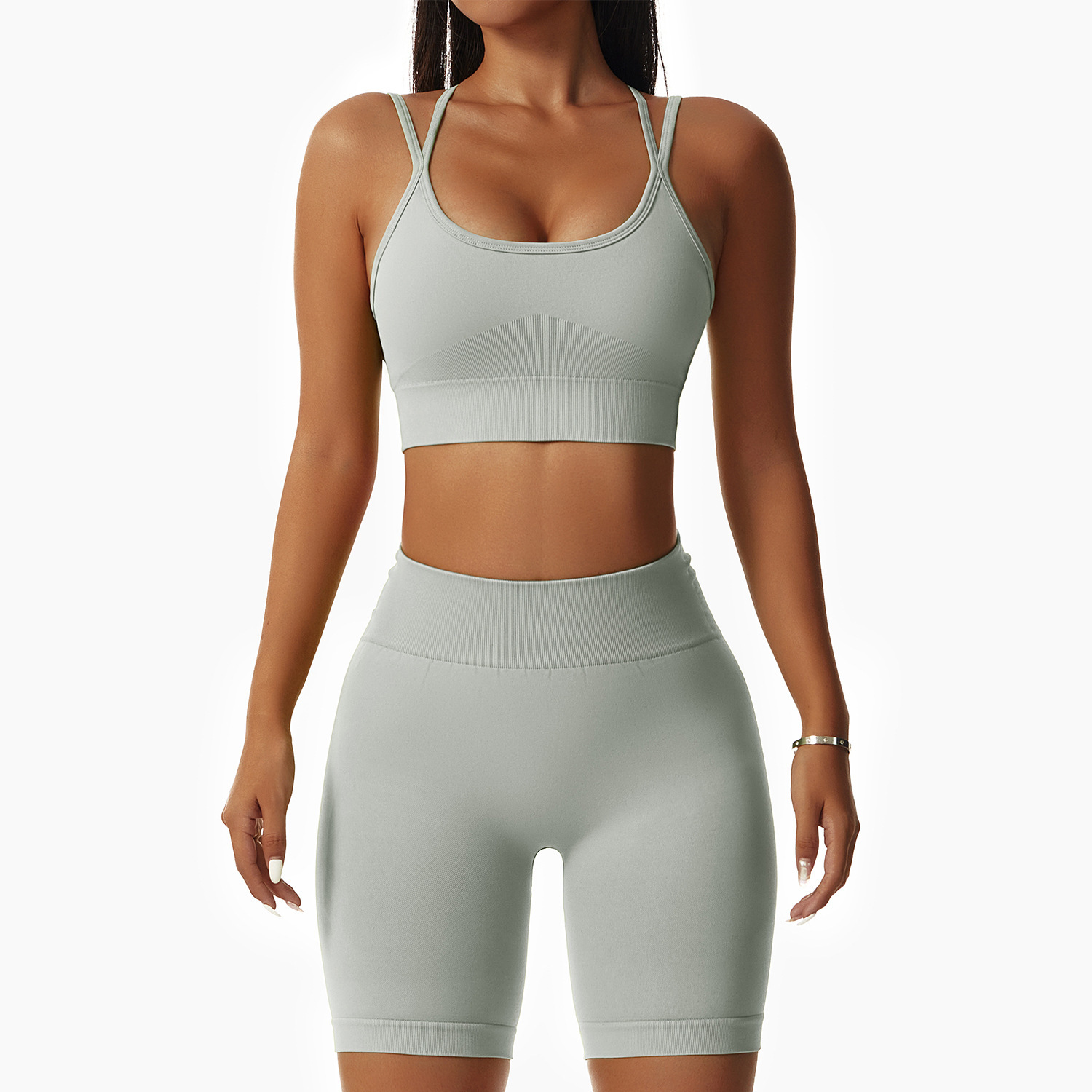 New Active Wear Set Wholesale Fitness Yoga Wear 4 PCS Workout Women · image 5