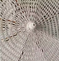 Parasol de plage de luxe moderne en macramé de corde de coton tressé à la main avec pompons, manche en bois, pour extérieur, resort, bord de piscine, villa, glamping