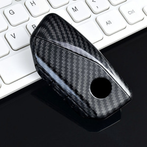 Funda de fibra de carbono para llave de coche BMW X1 U11 X7 G07 XM G09 i7 Serie 7 G70 LCI iX I20 U06 G81 M3, accesorios para llave de auto. - Product Image 3