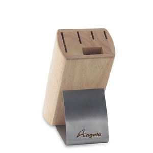 Couteau de chef fabriqué en gros porte-bloc en bois d'acacia support d'aimants bande de rangement de cuisine couverts grand organisateur - Product Image 3