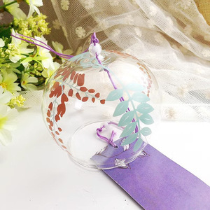 Carillons éoliens peints de style japonais personnalisés Carillons éoliens en verre créatifs Carillons éoliens en verre soufflé - Product Image 4