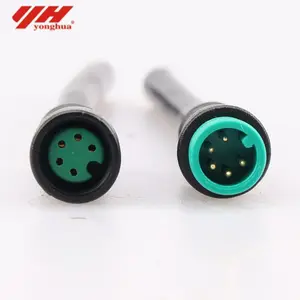 Electric Bike Wire Connector IP67 Waterproof Male/Female 5 Pin Power Cable Bicycle Accessories E-Bike parts