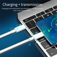 Cable de Carga Rápida Tipo-C a USB-C de 5V3A con Logotipo Personalizado, Cable con Blindaje de TPE Trenzado para Teléfonos