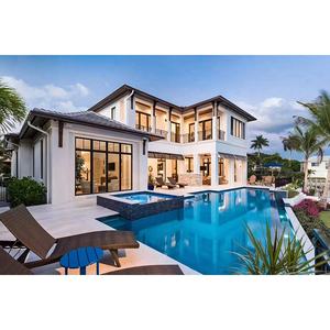 Carrelage de sol en pierre calcaire beige aiguisé en pierre naturelle pour piscine - Product Image 4