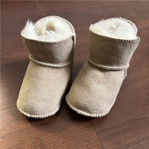 Zapatitos <span class=keywords><strong>de</strong></span> piel <span class=keywords><strong>de</strong></span> cordero <span class=keywords><strong>para</strong></span> bebé recién nacido <span class=keywords><strong>para</strong></span> interiores - Product Image 6