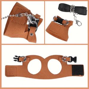 Accessoires pour petits animaux : Harnais de poitrine et laisse d'entraînement en forme de I pour écureuil démoniaque/hamster - Product Image 4