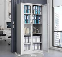 Archivador de oficina de metal con cerradura Gabinete de almacenamiento de oficina para documentos Archivos Papelería