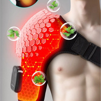 Masseur électrique FJLMS à pétrissage Shiatsu contrôlé par application, ceinture enveloppante pour coude et épaule, machine de massage chauffante pour soulagement des douleurs