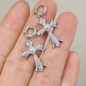 31279DIY Accesorios de Perlas, Colgante de Plata S925 para Mujer, Base Vacía para Perlas de 6-8mm, Precioso Colgante de Moda con Patrón de Animales - Product Image 1