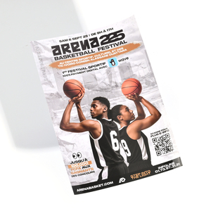 Cá nhân hoá tùy chỉnh kích thước gấp đôi giấy in A6 A5 A4 tờ rơi in ấn tài liệu quảng cáo dịch vụ tờ rơi quảng cáo cho phòng tập thể dục thể thao kinh doanh - Product Image 2