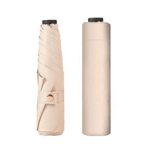 Parapluie blanc portable personnalisé avec logo pour l'extérieur - Product Image 3