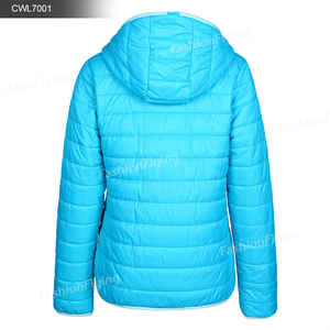 <span class=keywords><strong>Veste</strong></span> d'<span class=keywords><strong>hiver</strong></span> isolée légère pour <span class=keywords><strong>femme</strong></span> avec fermeture à glissière à capuche pour la <span class=keywords><strong>randonnée</strong></span> et le camping grande taille disponible - Product Image 2
