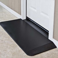 Ramp Pintu Karet Padat Ramah Lingkungan - Ramp Ambang Pintu Anti Selip yang Tahan Lama untuk Pintu Masuk Toko & Kantor