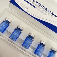 Sérum Booster Coréen au Saumon PDRN NAD GHK-Cu pour la Peau, Soin Anti-rides au Cuivre, Ampoules Visage, Kit de Sérums OEM ODM