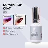 Youth Rose 20ml Nouvelle Formule Super Brillant Gel UV Transparent pour Ongles de Salon, Base Coat, Top Coat, Durcisseur, Gel Structurel, Gel Blooming