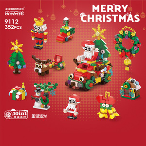 Juguetes Navideños, Rey Granzort Mágico, Mensajero de Energía Luminosa, Juego de Bloques de Construcción, Juguete Educativo de Plástico para Niños, Modelo de Construcción - Product Image 5