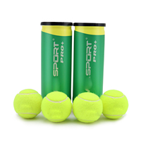 Ballons de padel de style tournoi, 57 % laine importée, 3 pièces/Seau, haute élasticité, durables, fournis directement par l'usine