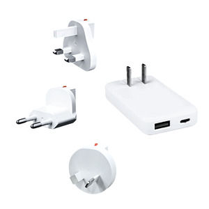 Chargeur universel GaN 65W, charge rapide pour ordinateur portable, tablette, téléphone - Product Image 1