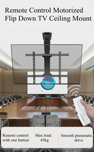 Soporte de Pared para TV de Techo con Ajuste Multidireccional Motorizado y Plegable - Product Image 3