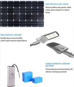 Vendita calda tutto in due Modulare di tipo luce solare di via con il costo esterno di un Led energia pannello di illuminazione Mrp impermeabile - Product Image 2