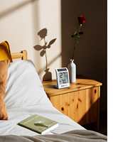 Thermomètre-hygromètre numérique solaire BaldrTherm pour intérieur, en plastique, précision +/-1F, 3 affichages LCD confortables, alarme d'alerte de moisissure