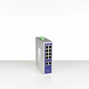 Commutateur PoE industriel Gigabit 10 ports d'origine usine pour utilisation en extérieur avec les séries NVR CCTV - Product Image 3