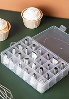Embouts de décoration de gâteaux réutilisables en acier inoxydable, plus de 20 pièces, embouts de pâtisserie en forme de cône, non toxiques, écologiques, ustensiles de cuisine
