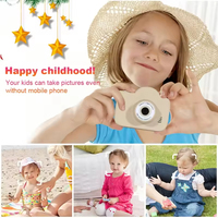 Cámara Infantil K03 con Doble Lente, Grabadora de Video HD 1080P, Reproductor de Música MP3 y Juegos de Rompecabezas Educativos, Mini Videocámara Digital de Juguete con Diseño de Dibujos Animados