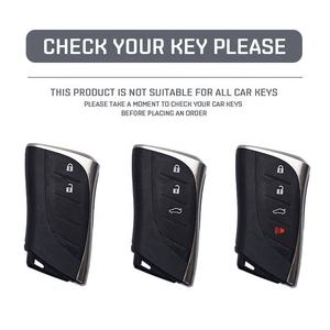 Funda para llave de coche de fibra de carbono ABS Fob para <span class=keywords><strong>Lexus</strong></span> <span class=keywords><strong>NX</strong></span> ES <span class=keywords><strong>UX</strong></span> US RC LX GX IS RX 200 <span class=keywords><strong>250H</strong></span> 350H LS 450H 260H 300H UX200 Accesorios - Product Image 2