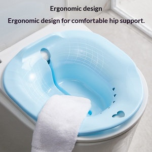 Bassin de Bain de Siège en Plastique Facile à Utiliser pour l'Entretien des Parties Intimes Féminines, Personnes Âgées, Femmes Enceintes et Post-partum – Siège de Vapeur Yoni Sans Accroupissement - Product Image 1