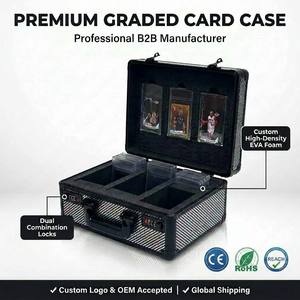 Étui de rangement pour cartes de sport gradées, <span class=keywords><strong>valise</strong></span> en aluminium SGC CSG BGS - Product Image 4