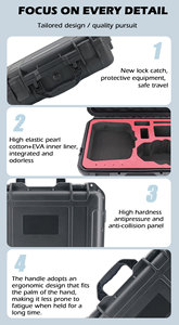 Drone taşıma çantası patlamaya dayanıklı saklama kutusu suya dayanıklı EVA sert çanta Dj RC 2/RC-N2 için - Product Image 6