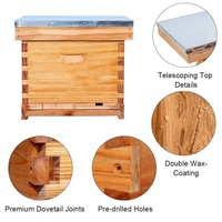 Holz-Bienenstöcke für 8 und 10 Rähmchen, Langstroth-Bienenstock