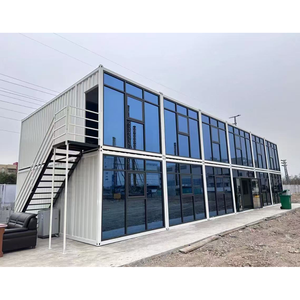 Maisons modulaires en acier <span class=keywords><strong>à</strong></span> faible coût, préfabriquées, conception d'emballage plat pour hôtel moderne, villa, <span class=keywords><strong>immobilier</strong></span> extérieur - Product Image 5