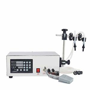 JYD <span class=keywords><strong>Pas</strong></span> <span class=keywords><strong>Cher</strong></span> Prix <span class=keywords><strong>Double</strong></span> Buses GFK-280 Eau À Contrôle Numérique Sirop Parfum Boissons Gazeuses Machine De Remplissage D'huile Essentielle - Product Image 5