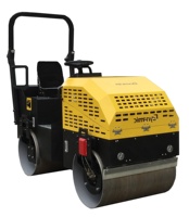 Compacteur à double rouleau RRL-100, rouleau compresseur routier à double tambour