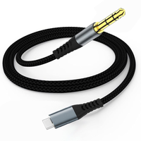 Câble audio USB C vers prise jack 3,5 mm, câble de casque type C vers 3,5 mm, cordon stéréo pour voiture compatible avec iPhone