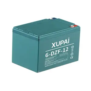 Professional 6-DZF-12 12volt tricycle lead acid battery for electric bike 12Ah Supplied by the manufacturer